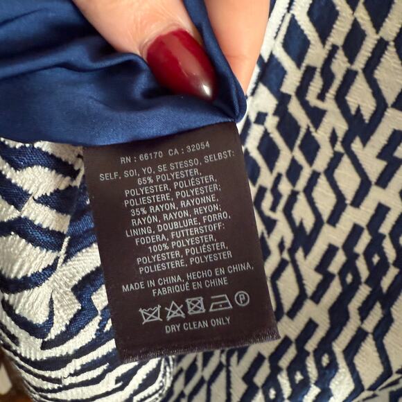 MOULINETTE SOEURS | Mulberry Road Women’s Mini Dress Anthropologie Blue Size 2 - Picture 7 of 7